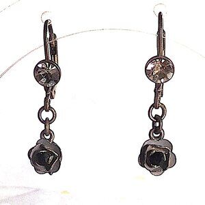 Crystal Rose Earrings